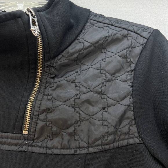 Harley Davidson Performance Women's Quarter Zip Jacket Size S Black Quilted - Picture 4 of 16